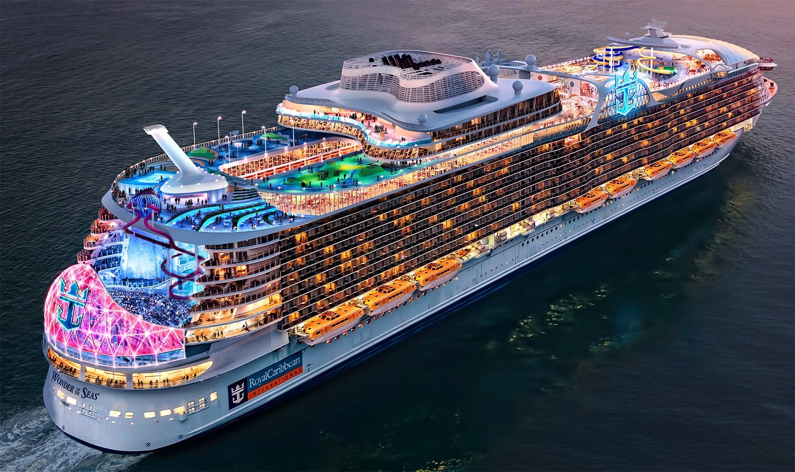 Royal Caribbean Oasis Class ship